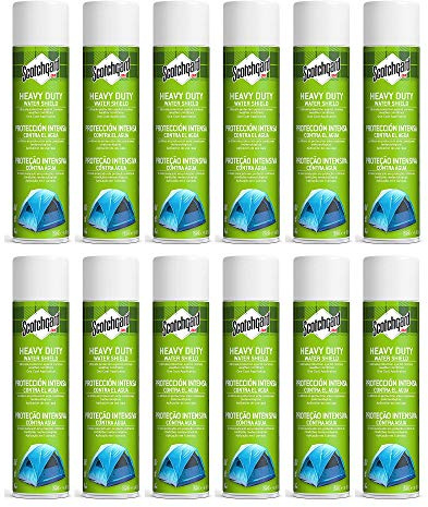 Scotchgard Heavy Duty Water Shield - Repels Water (12 x 400ml Cans)