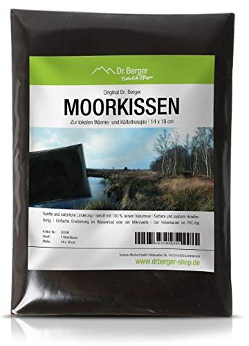 Premium Natura, cuscino termico originale 14 x 18 cm – fisioterapia, benessere e casa – Cuscino Moor Pack con materiali di consumo naturali torba, fango, Fango