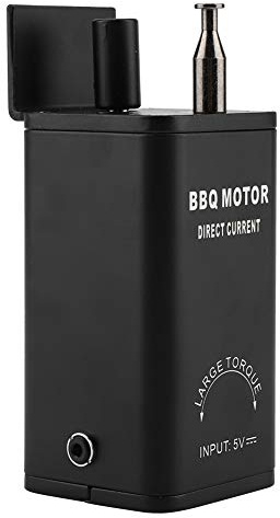 Motore per Barbecue, Girarrosto per Barbecue Regolabile con Uscita CC 5V con Cavo USB Utensile per Barbecue Rotatore Motore Grill