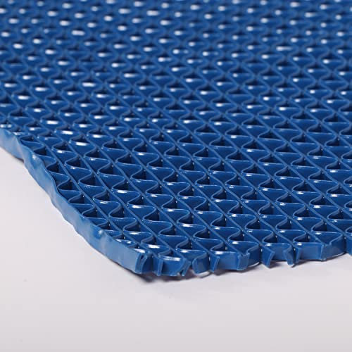 uyoyous Rutschfeste Drainagematte, 90 x 3 m, kommerzielle Anti-Ermüdung, PVC-Bodenmatte, Nassbereich, Türmatte, Bad, Dusche, Bodenmatte, vielseitig, Restaurant, Küche, robuste Teppiche für drinnen und