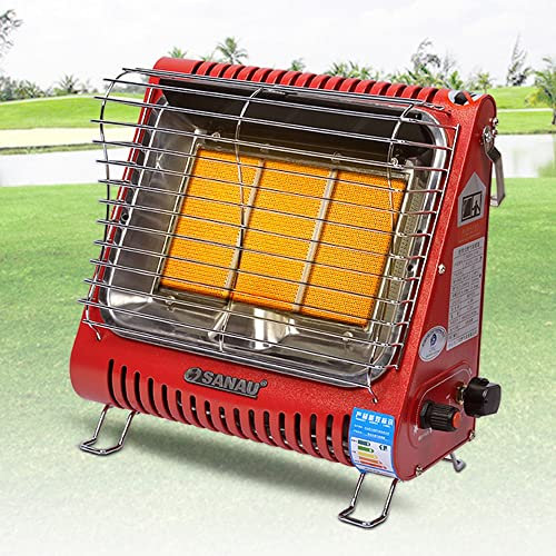 YKYR Calefactor De Gas Portátil, Calefactor para Exteriores, Calentador De Gas Compacta, Pesca De Hielo Invierno Uso (Size : Liquefied Gas)