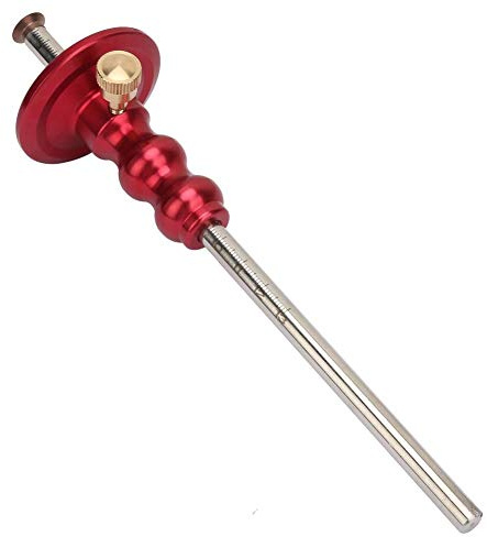 Medidor de Marcado de Ruedas, Medidores de Mortaja con Perilla Moleteada, Herramienta de Regla de Corte de Carpintería para Carpintería de Precisión, Marca de Ruedas, Madera Dura Blanda de Carpintero
