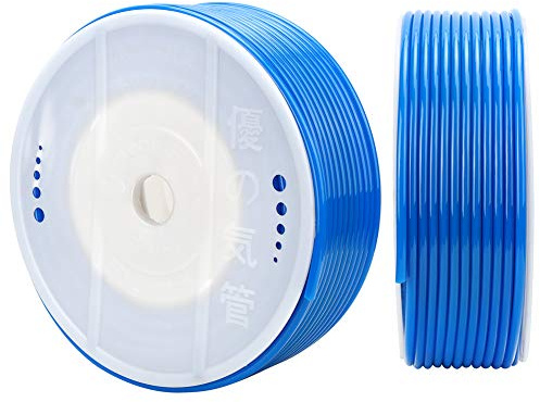 Tuyau Pneumatique en PU Tuyau Pneumatique Souple 35MG Résistance à L'usure Haute ténacité Élasticité 5 X 8 Mm 85 Mètres pour L'industrie Agricole Alimentaire