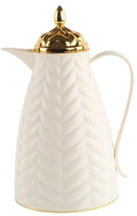 F Fityle Insulated Coffee Carafe Luxury Arabic Style,Leakproof,Practical Tea Kettle Coffee Pot for Tea Hot Cold Water Beverage, Style C