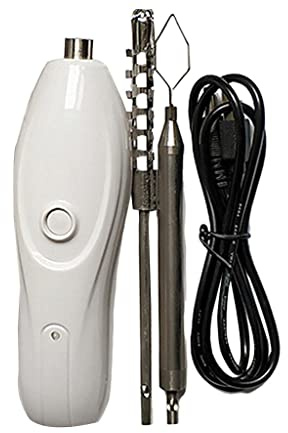 Vide-légumes électrique portable blanc pour cuisine sculpture concombre