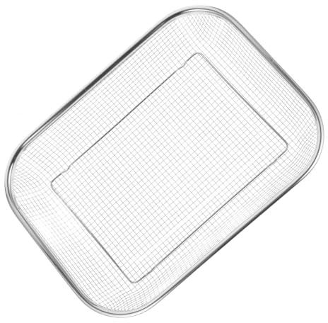 TOPPERFUN Colino per Frutta e Verdure in Acciaio Inox Resistente, Cestino da Cucina Filtro Acqua, per Uso Domestico come Regalo la Casa