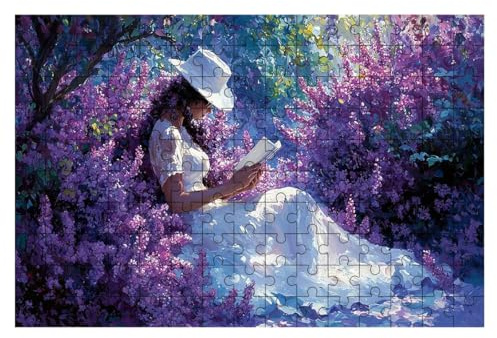 Puzzle 1500 Teile Anime, Blume Puzzle 1500 Teile Erwachsene, Puzzel für Die Ganze Familie, Klassische Puzzles Geschicklichkeitsspiel, Holzpuzzle für Geschenke für Frauen, Männer, Deko Wohnzimmer -2313