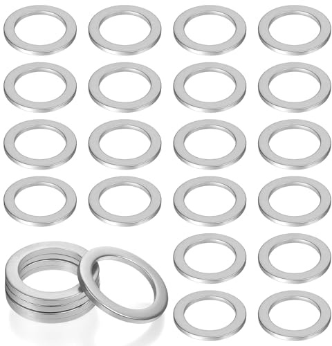 20 Stück Flach Unterlegscheiben M14 x 20 x 1,5 Ölablassschraube Dichtung Metrische Metall Flache Dichtringe Kupferscheiben Kupfer Unterlegscheiben Muttern Bolzen Schrauben