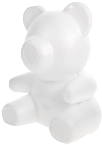 Alipis Orso di Gommapiuma Rosa per Lavoretti Creativi e Decorazioni Fai da Te Kit Stampo in Materiale Espanso per Ornamenti Artigianali e Feste a Tema