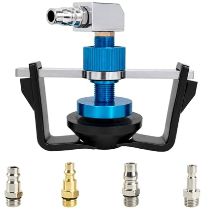 Universell bromsventilationsapparat adapter 22–58 mm bromsar ventilationsadapter med 4 snabbkopplingar EU/US/metrisk/Japan, gummitätningsring för Buick, Chevrolet, Mazda, Honda, Toyota etc
