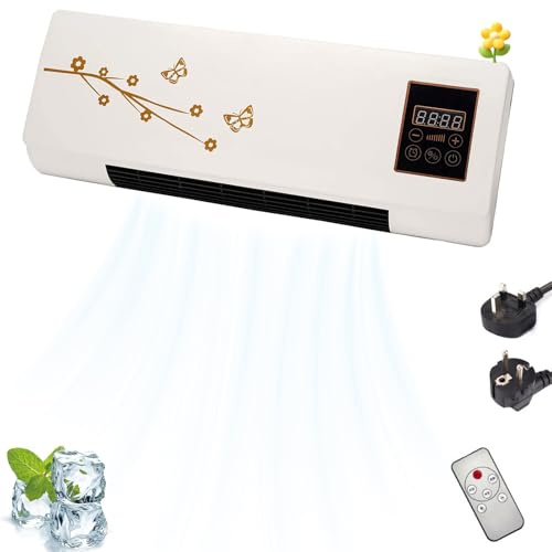 WXPXYBF Mini Unidad de Aire Acondicionado portátil de Pared con refrigeración y calefacción rápidas y silenciosas, no Requiere instalación.