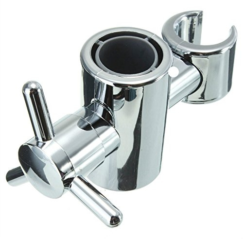 Duschkopf Halterung Duschbrause Halter Badezimmer Zubehör Silber Ø22mm