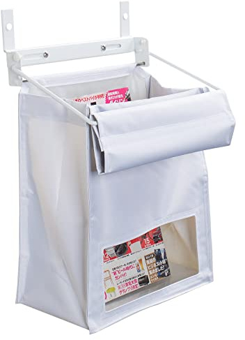 Indoor Wall Mount Mail Catcher Bag Door Slot Post Box Basket Mail Boxes Organizer Security White | Mail Boxes Security White
