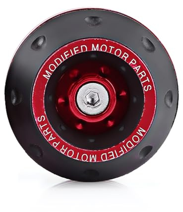 Joyzan Fork Frame Sliders, Motorcycles Front Rear Forks Wheel Anti Crash Pad Protector CNC Aluminium Alloy Motorbike Slid Falling Protection Universal Protective Caps for Moped Scooters 1 Pair