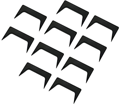 UPTTHOW 10PCS Pinch Dogs Woodworking 2inch Wood Clamps Square Back Tapered Legs Woodworking Glued Panel Table Stool Top Plank Edge Post Assembly Clamping Tools 2