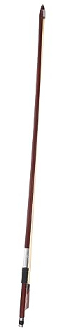 Geigenbogen 1/4 Modell für Violine aus Rosshaar und Holz | Braun, für Professionelle Spieler, Fingersensibilität und Heller Klang, Zubehör für 1/4 Geige