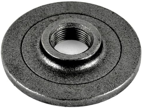 Home Invasion - Flangia senza fori - 1''1/4-33 x 42 mm - Vite - Ghisa nera