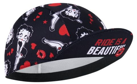 Corsehild Gorra de ciclismo para hombre y mujer, sombrero de ciclismo debajo del casco, poliéster, transpirable, absorbe el sudor, Qin21, talla única