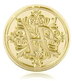 Siegelstempel aus Messing, Vintage-Stil, 2,5 cm, Retro-Siegelwachsstempel, Ersatz, Dekoration, Fotoalbum, Siegelstempel, Dekorstil, H
