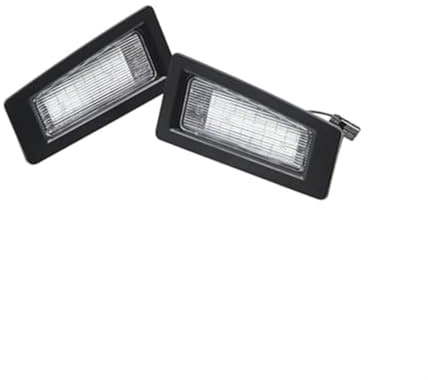 Kit illuminazione targa auto, BTFWM Lampada targa bianca luce targa 2 pezzi, for Mazda, 3 Axela 2014-2018, for Mazda, CX-3 CX3 2016-UP