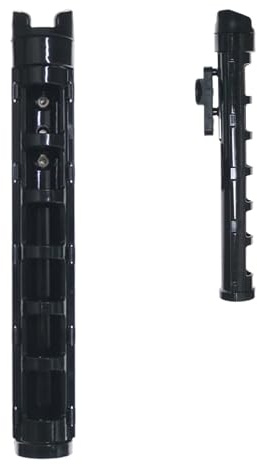 Xistuoz Angelrutenhalter für Radfahren, Stangenhalterung, Angelrutenhalter für Fahrrad, einfache Montage, tragbarer Träger, drehbare Racks, Zubehör für Kajakwagen, Camping, Outdoor