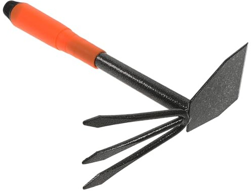jojofuny Outil de Jardinage Portable Acier Mini Houe Ergonomique pour Plantation Bonsaï Plantes Grasses et Plantes Pot et Facile à Utiliser