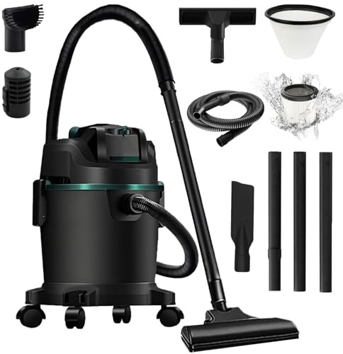 Miyacare 2000W Dry Vacuum Cleaner, 20L Industrial Vacuum Cleaner 3-in-1 Powerful Vacuum with Blower Function, Portable Vacuum Cleaners for Home, Car, Garage, Workshop, DIY Cleaning