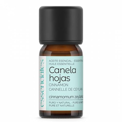 Essenciales – Ätherisches Zimtblätteröl, 100% rein | Ätherisches Cinnamomum Zeylanicum Öl 10 ml (1 Stück)
