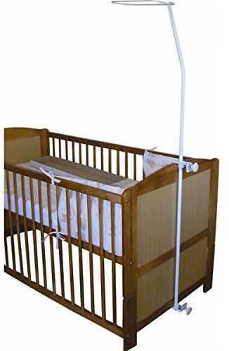 Cosing 332-028-01 Universale Himmelstange/Himmelhalter Für Babybetten, weiß