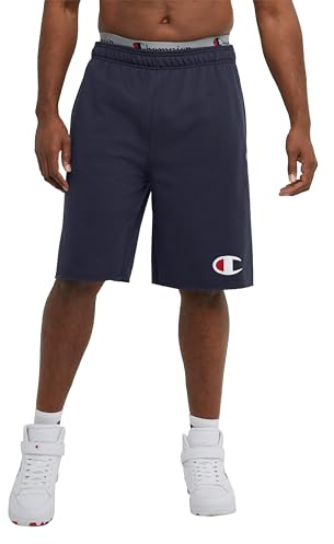 Champion Pantalones Cortos, Powerblend, Forro Polar, Pantalones Cortos de Forro Polar Suave para Hombre (Reg. O Grande Y Alto) - Pantalones Cortos Hombre