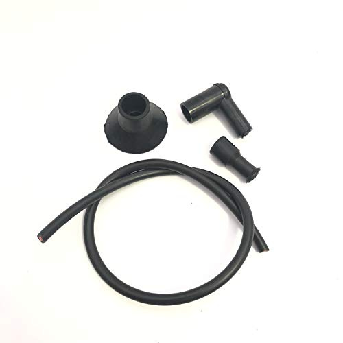 CAPPUCCIO PIPA CANDELA M4 + CAVO MOTORE SCOOTER MINARELLI ORIZZONTALE VERTICALE LC AC 50 CC