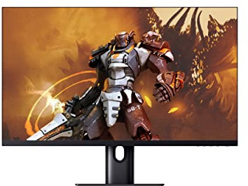 Xiaomi Mi 2K Gaming Monitor 27, Monito Gaming 27, Image Nitida 2560 x 1440, Port USB 3.0, Fréquence de Mise à Niveau de 165 Hz, Écran HDR, Certification TUV, Version Italienne
