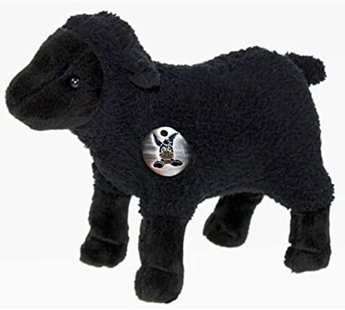 Kuscheltier Schaf Lamm schwarz Plüschtier Plüschschaf Dolly - Kuscheltiere*biz