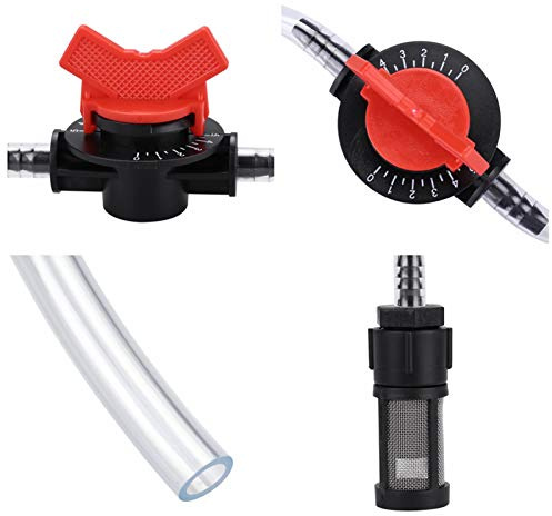 Venturi - Inyector de fertilizante, inyectores mezcladores de fertilizantes para riego de jardín, kit de dispositivo de fertilizante para riego por goteo G3/4, filtro de interruptor de inyector de