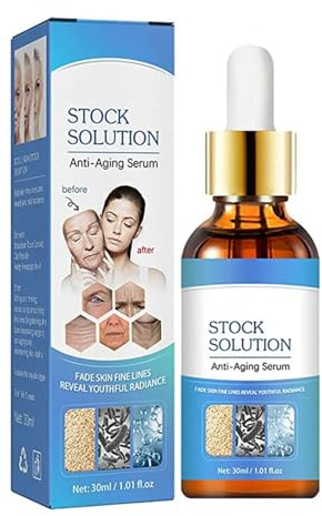 Stammlösungs Gesichtsserum, Flüssige Anti-Falten-Straffung gegen feine Linien, Fade Fine Lines Essenz 30 ml (1Pc)