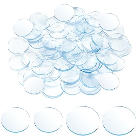 TPTGIAR 100 Stück Gummipuffer Selbstklebend, Transparent Gummifüße Selbstklebend, Anti Rutsch Anschlagpuffer, 2 Größen Elastische Gumminoppen für Glasplatten für Tisch Schrank Türklinken