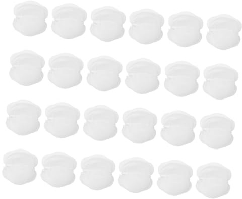 WRITWAA 24piezas Discos Absorbentes Desechables para Lactancia Materna Unidades Antifugas Superabsorbentes para Recuperación Posparto Color Discretos y Cómodos