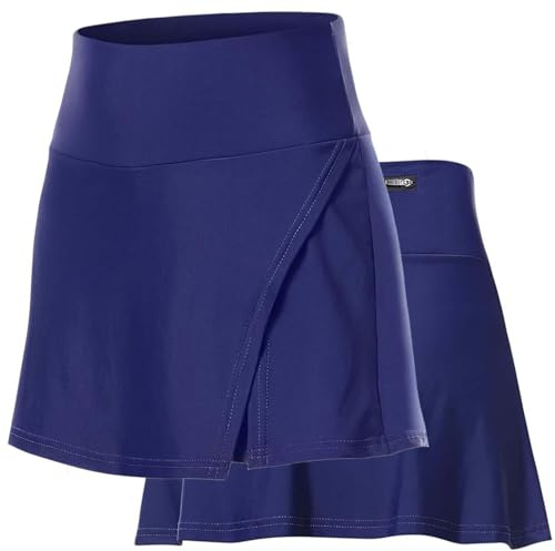 Gonna Da Ciclismo Da Donna Imbottita Con Pantaloncini Interni, Gonna Pantalone Corta Pantaloncini Da Ciclismo Con 5D Gel Seat Pad Pantaloncini Imbottiti Per Bici A,L