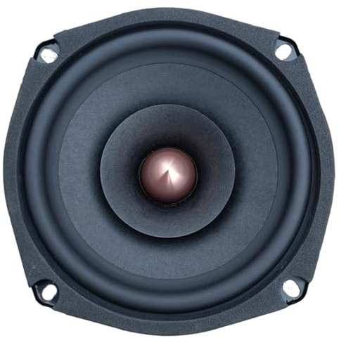 Kalttoy Altavoz individual de rango medio de 4 ohmios de 5.25 pulgadas para sistemas de cine en casa y música