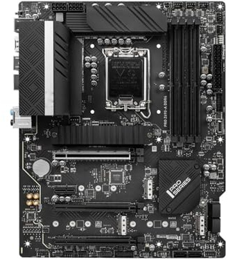 Carte mère Carte mère Fit for MSI Pro Z690-A DDR4 Compatible avec processeurs i5 12400F i5-12400F 12600KF LGA1700 HDMI PCIe 5.0 ATX Z690