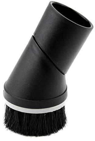 DeClean Möbelpinsel Pinsel Sauger Staubsauger 35mm Saugpinsel kompatibel mit Miele Bosch mit flexiblem Drehgelenk