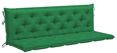INLIFE Cojín para columpio de Hollywood, color verde, 180 cm