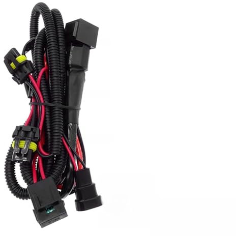 QWERTYUI AISHANBAIHUODIAN 1 Stücke Xenon HID Kabel Harenss Draht Licht Controller Adapter Stecker Lampe HID Relais Kabelbaum Passend for 9005 9006 H1 H13 H7 H8 H9 H11 (Color : 9006(HB4))