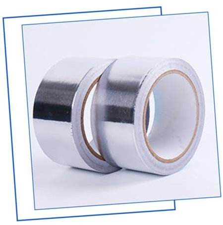 Gatuida Aluminiumfolienband Dünn Klebeband Mit Metallfolie Dichtungsband Für Kanalreparatur Hitzebeständiges Abdichtband