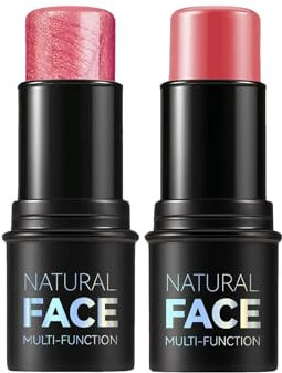 Fard in stick, fard in crema, uno stick professionale per il contouring del viso, facile da usare, con una buona copertura, a lunga durata e impermeabile (#3,5, medio)