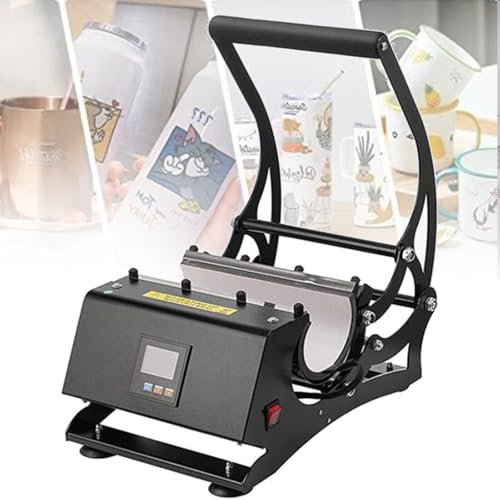 Presse à chaud pour mugs,Machine à chaud pour sublimation de mugs,Machine à chaud,Presse à transfert de gobelets compacte avec contrôle numérique de la température