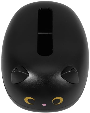 Luxshiny Serviettenbox Katze aus Abs mit Niedlicher Katzenform Einfacher und Schneller Gebrauch für Verschiedene Räume und Dekorativer Taschentuchspender