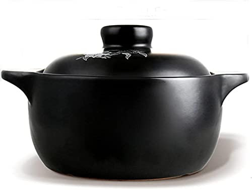 Cazuela de cerámica Cazuela de barro Cazuela para guisar Cazuela pequeña Olla saludable Olla para sopa Olla para sopa Olla para sopa Olla para gas para el hogar Fuego abierto Cerami resistente a alta