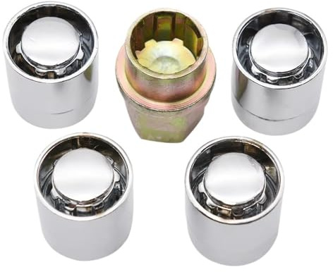 écrou jante Compatible avec Acura Écrous de roue M12x1.5 antivol en acier avec douille pour pneu