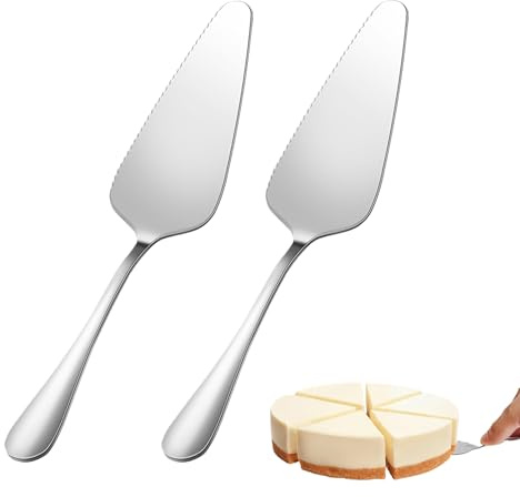 3 Stück Tortenheber Set Edelstahl,Vielseitiger Tortenheber Mit Messer,Gezackte Torten&kuchenschaufel,Tortenheber Edelstahl Set,Tortenschaufel&pizzaheber,Für Restaurants, Küche, Partys Und Hochzeiten